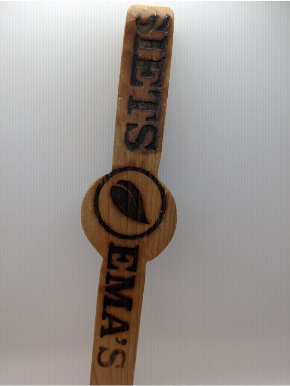 SIETSEMA'S Tap Handle Natural Wood Beer Kegerator RARE Grand Rapids Michigan - Picture 6 of 8